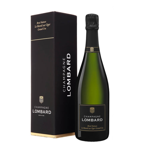 Champagne Brut Nature Grand Cru Le Mesnil sur Oger 2015 Magnum - Lombard (astuccio)