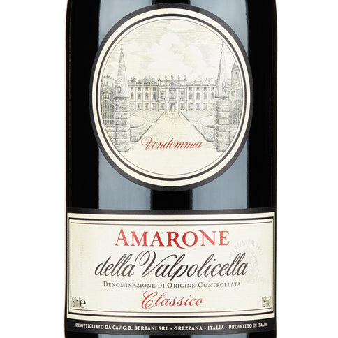Amarone della Valpolicella Classico DOC 2015 - Bertani (cassetta di legno)