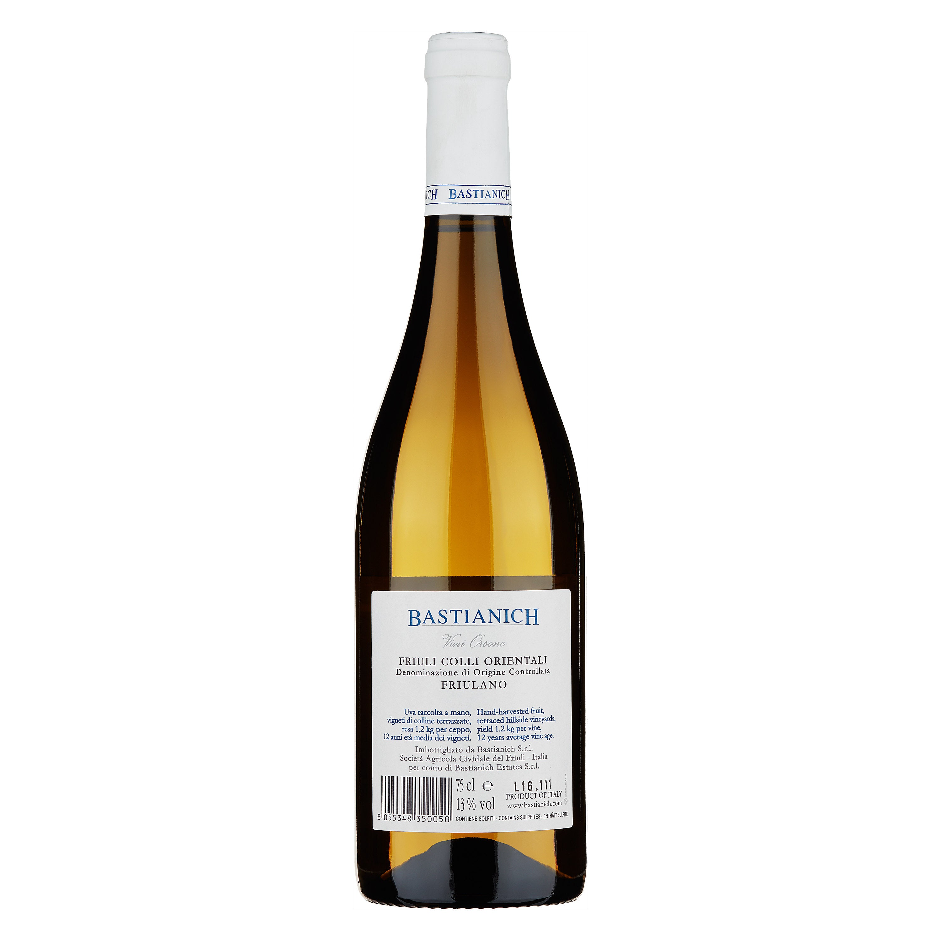 Friuli Colli Orientali DOC Friulano 2025 - Bastianich