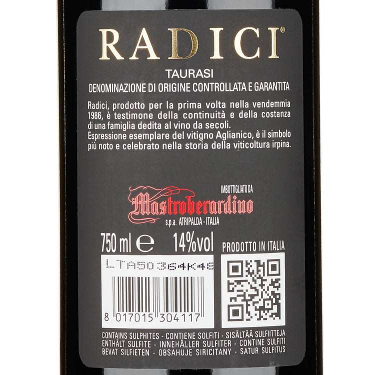 Taurasi DOCG "Radici" 2020 - Mastroberardino