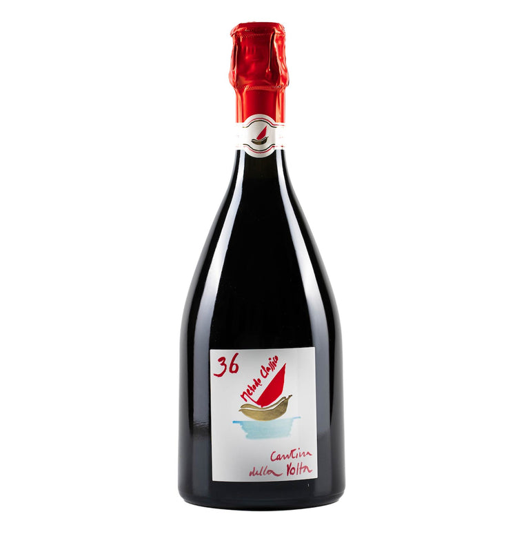 Lambrusco di Sorbara  DOC Spumante Metodo Classico Brut  "Trentasei" 2015 -Cantina della Volta