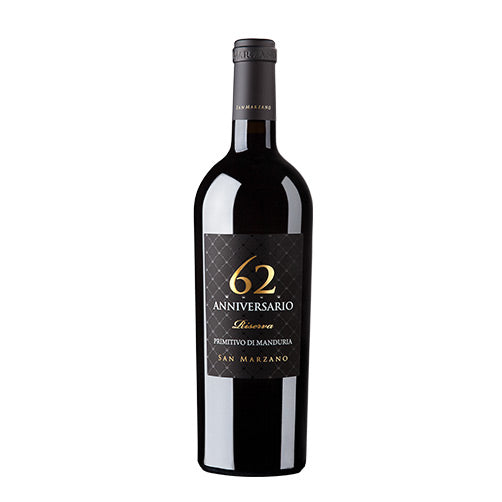 Primitivo di Manduria DOP Riserva "Anniversario 62" 2020 - San Marzano