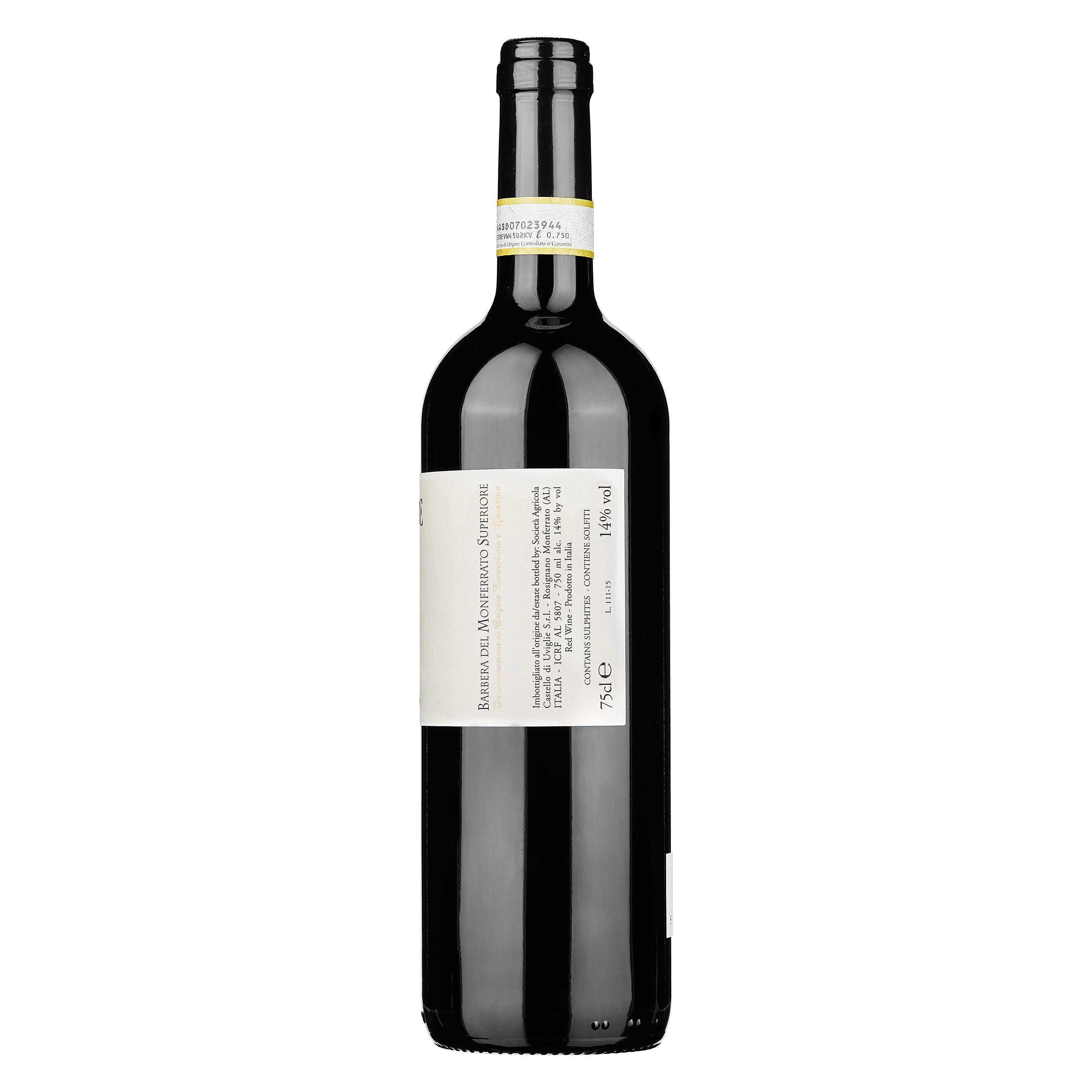 Barbera del Monferrato Superiore "Le Cave" 2021 - Castello di Uviglie