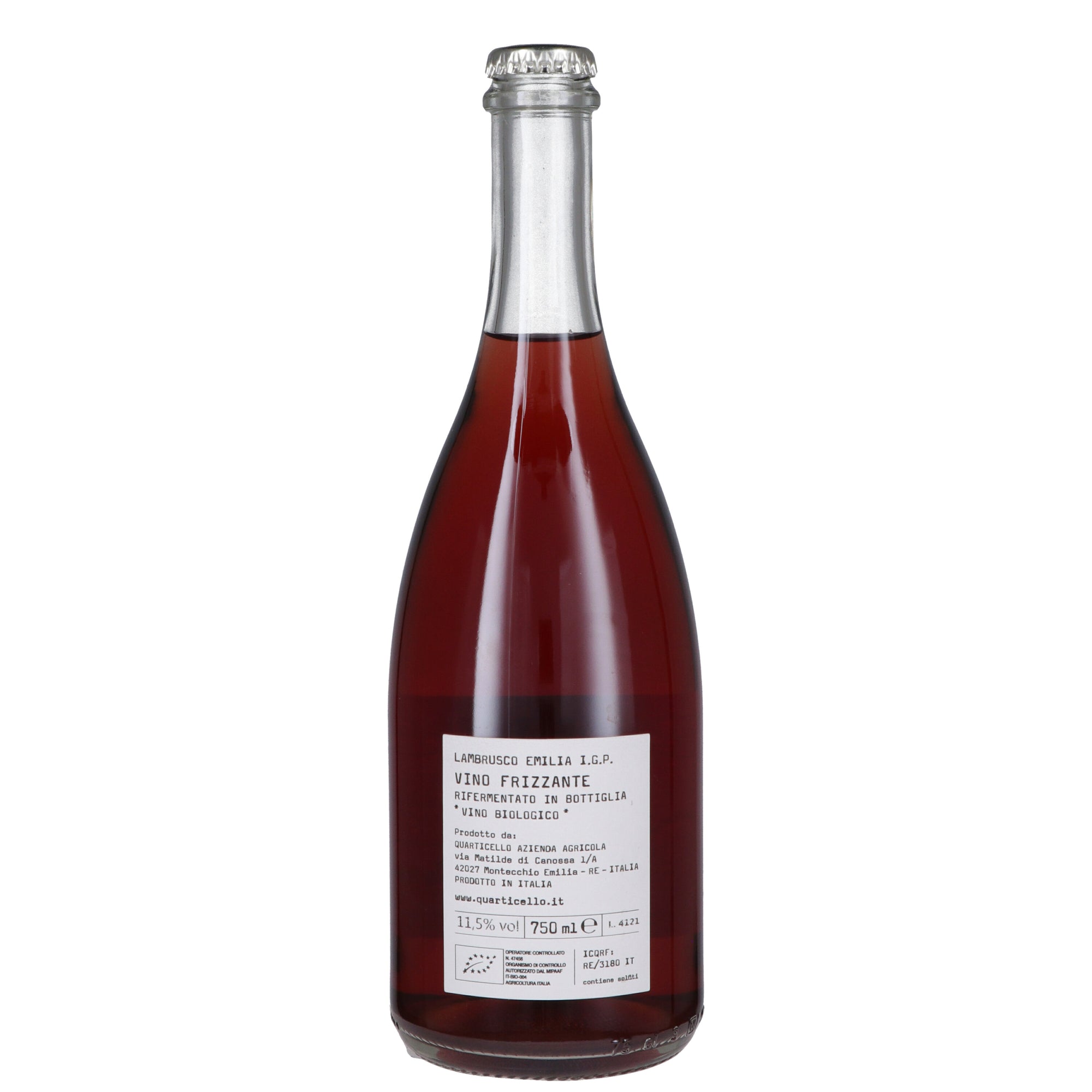 Emilia Lambrusco Frizzante IGT "Ferrando" 2025 - Quarticello