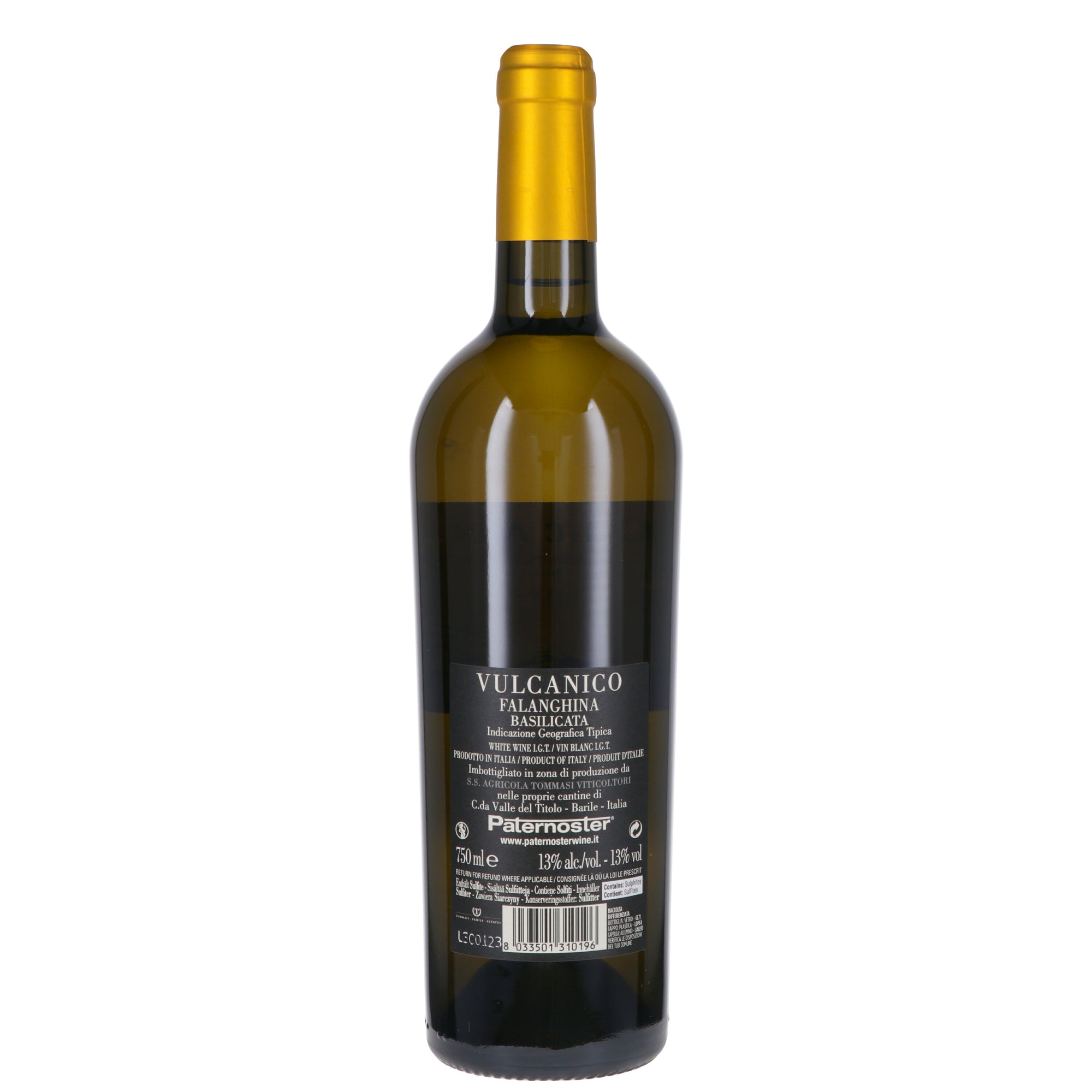 Basilicata Falanghina IGT "Vulcanico" 2024 - Paternoster