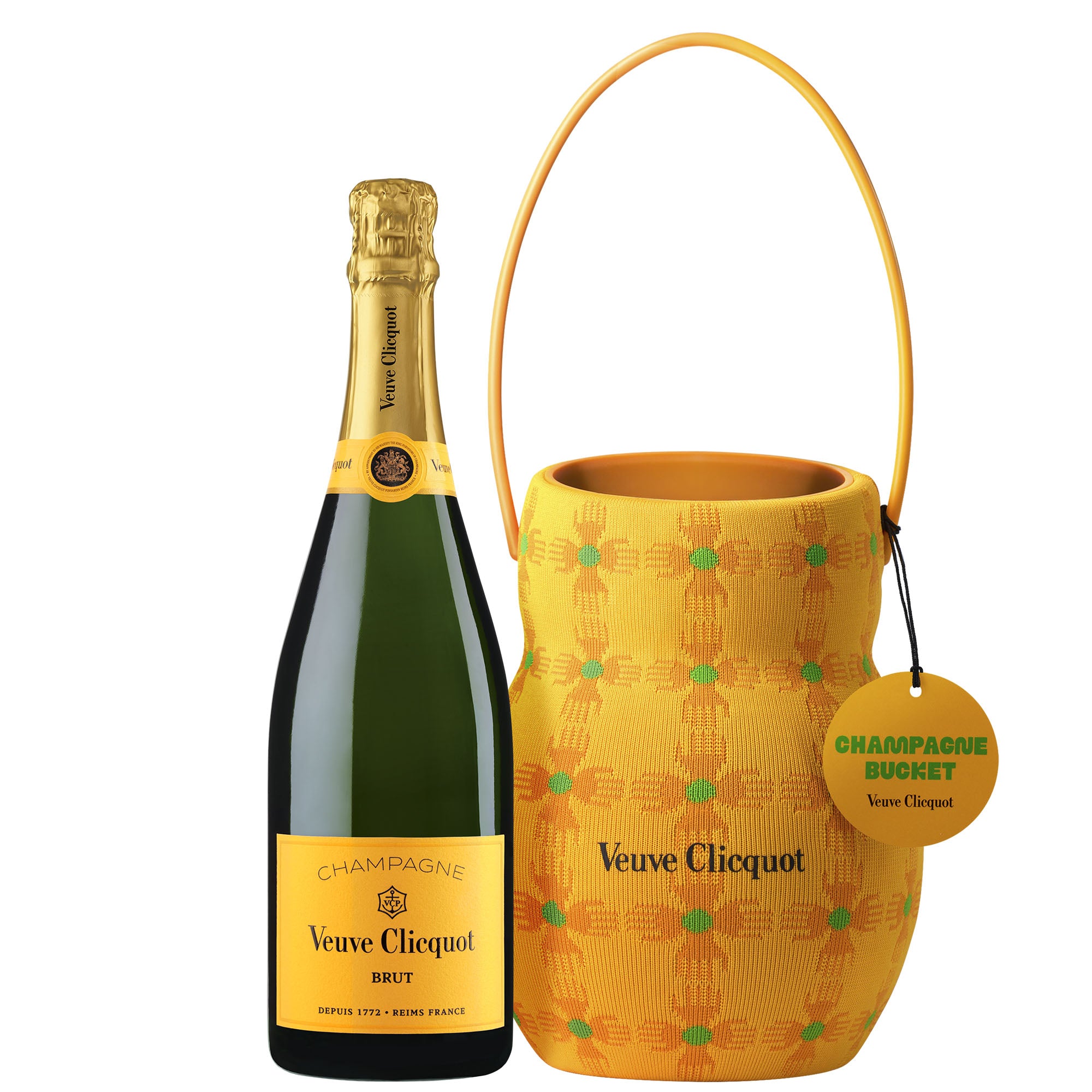 Champagne Brut "Yellow Label Sun Holder by Yinka Ilori" - Veuve Clicquot