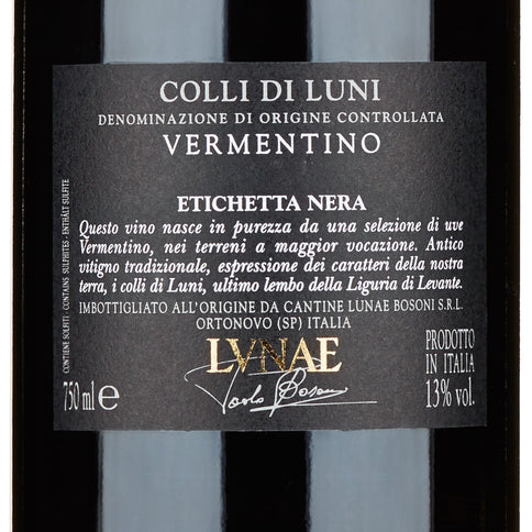 Colli di Luni Vermentino "Etichetta Nera" 2023 - Lunae