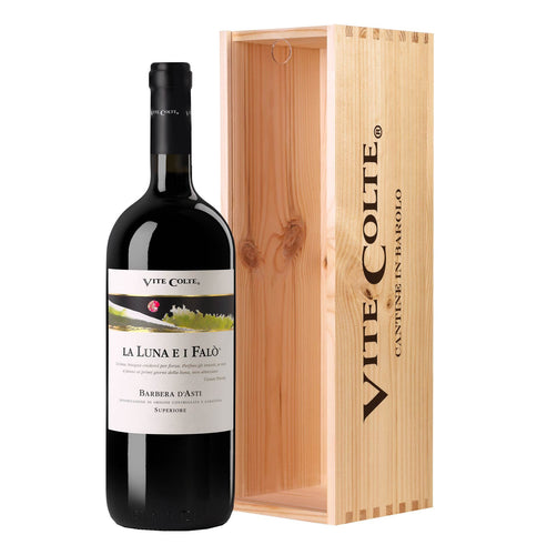 Barbera d'Asti Superiore DOCG "La Luna e i Falò" 2020 Magnum - Vite Colte (cassetta di legno)