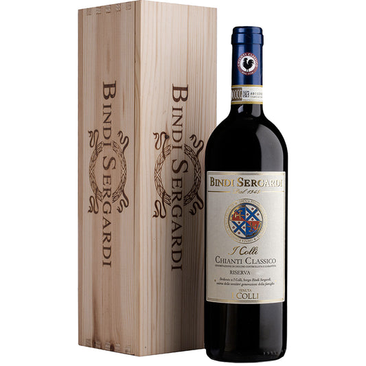 Chianti Classico Riserva DOCG "I Colli" 2019 - Tenuta I Colli, Bindi Sergardi (cassetta di legno)