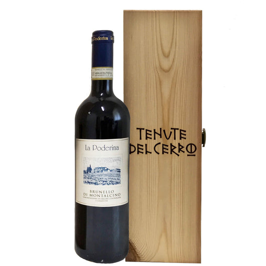 Brunello di Montalcino DOCG 2020 - La Poderina, Tenute del Cerro (cassetta di legno)