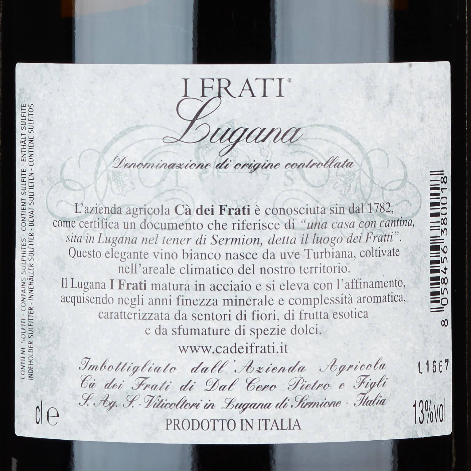 Lugana DOC "I Frati" 2024 - Cà dei Frati (0.375l)