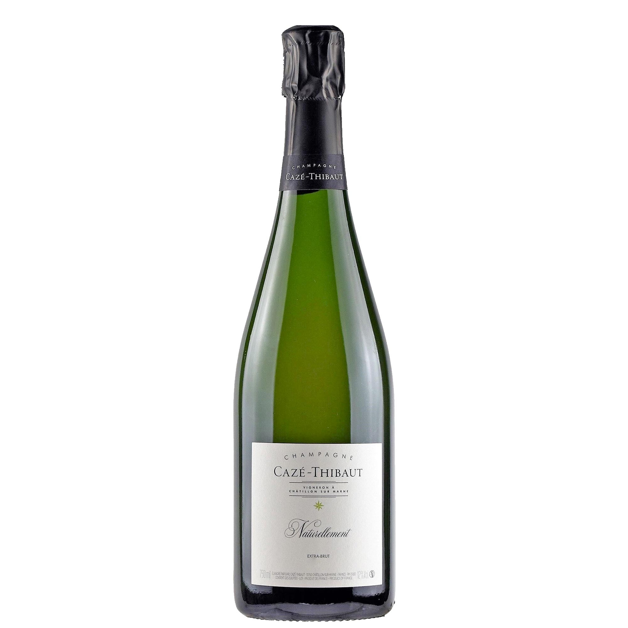Champagne Blanc de Noirs Extra Brut "Naturellement" - Cazé-Thibaut