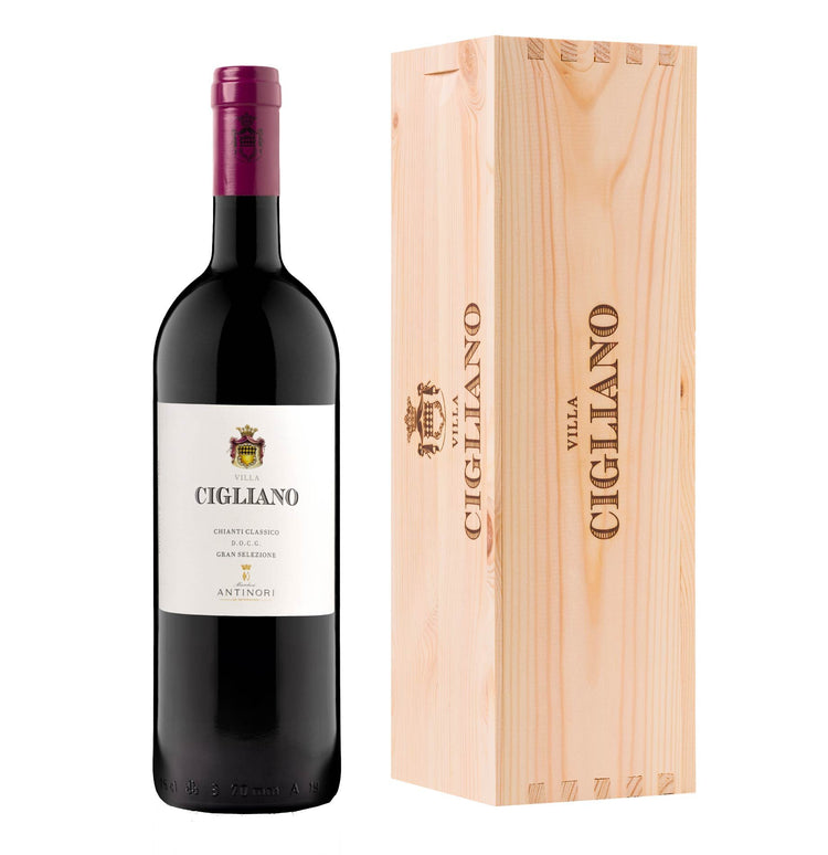 Chianti Classico Gran Selezione DOCG “Villa Cigliano” 2021  - Antinori (cassetta in legno)