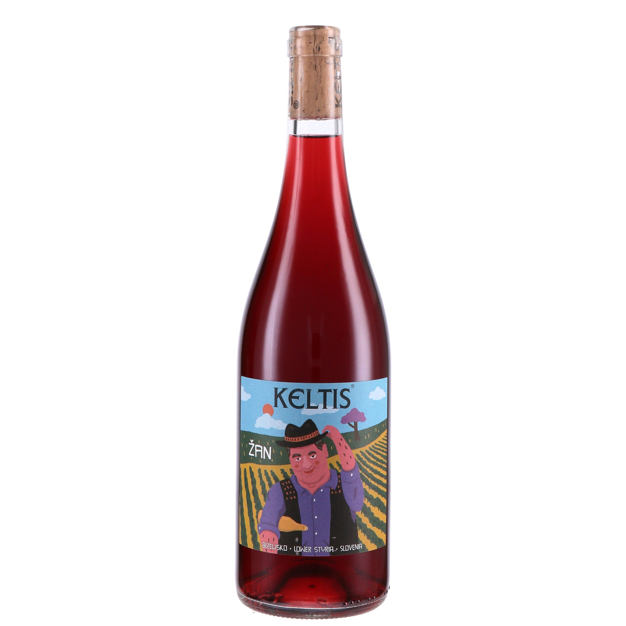 Vino Rosso "Žan Red" - Keltis