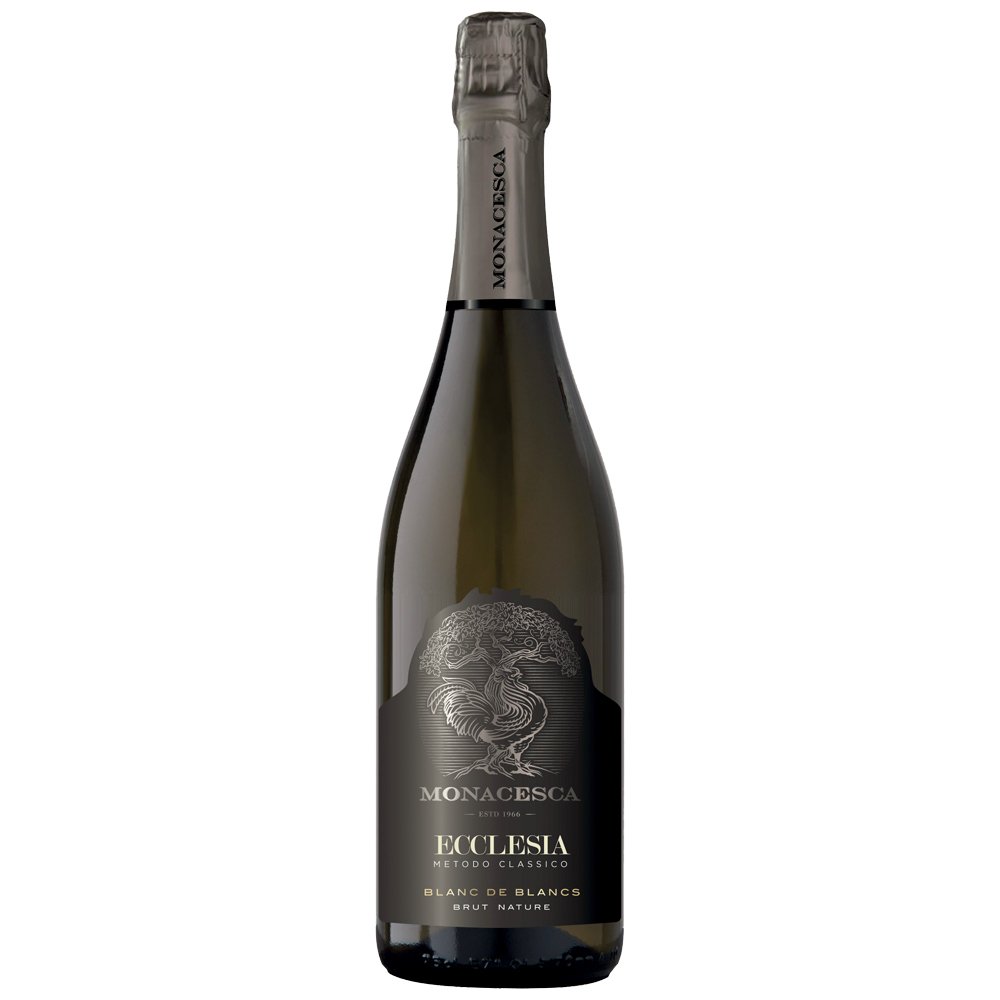 Marche Spumante Metodo Classico Brut Nature Chardonnay IGT “Ecclesia” 2021 - La Monacesca