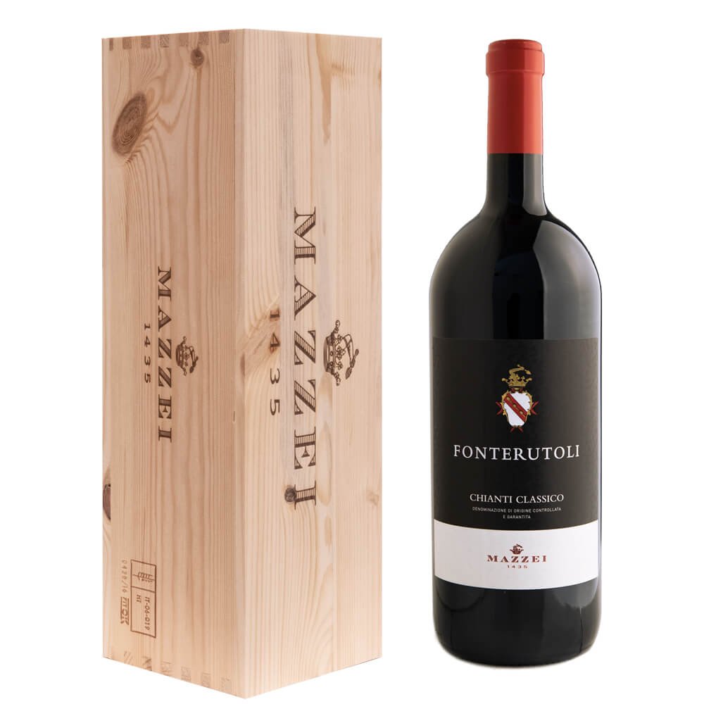 Chianti Classico DOCG “Fonterutoli” 2022 Magnum - Mazzei, Castello di Fonterutoli (cassetta di legno)