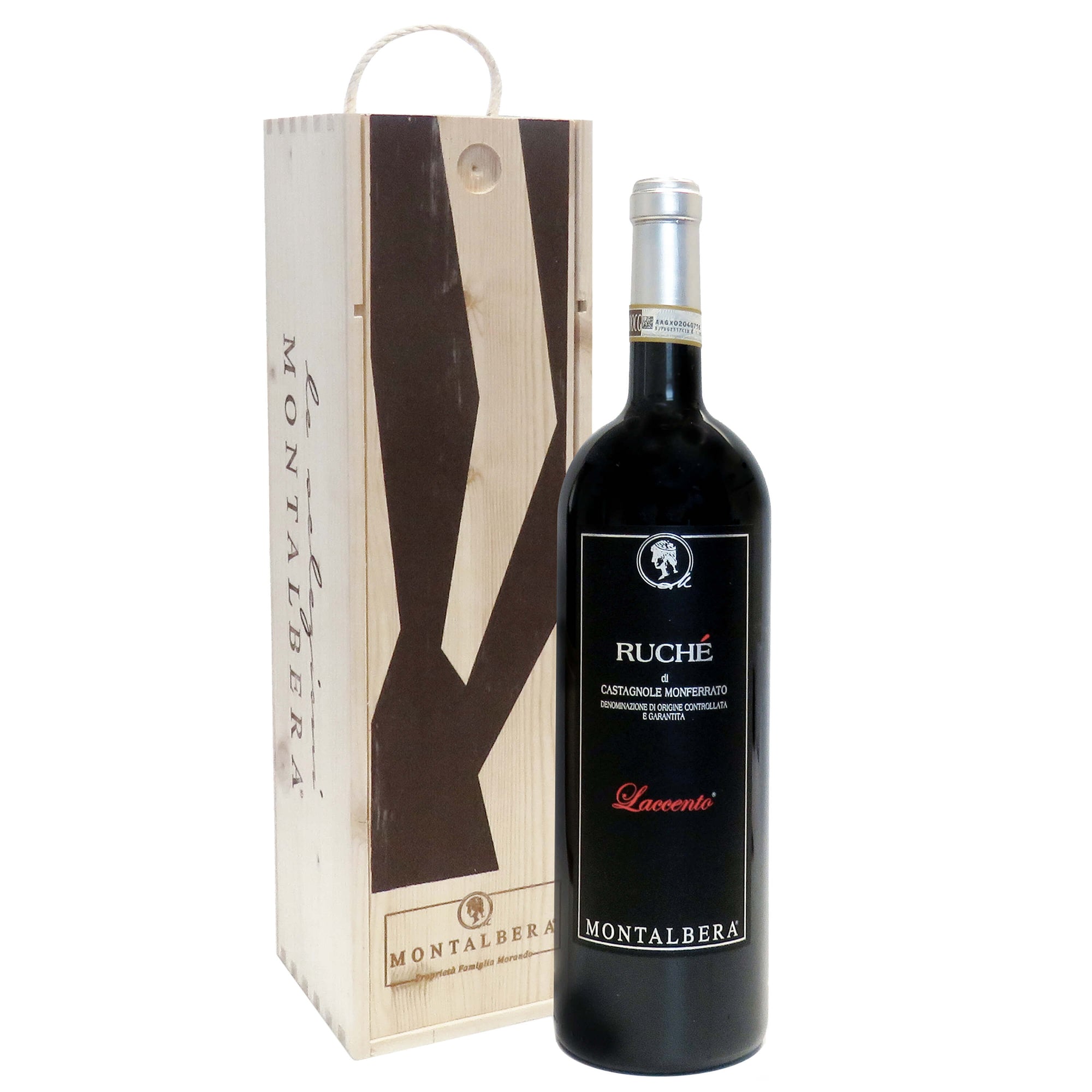 Ruchè di Castagnole Monferrato DOCG "Laccento" 2023 Magnum - Montalbera (cassetta di legno)