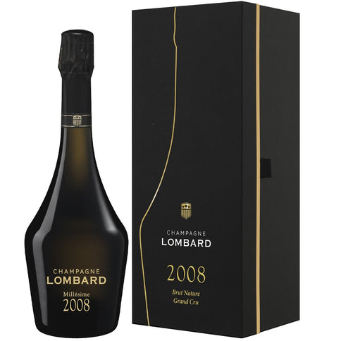 Champagne Brut Nature Millésimé 2008 - Lombard (astuccio)