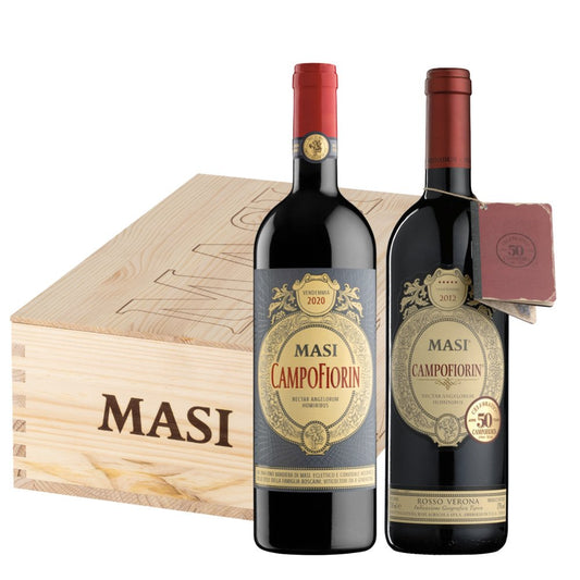 Veronese Rosso IGT “Campofiorin” 2020 + “Campofiorin” 2012 - Masi (cassetta legno) 