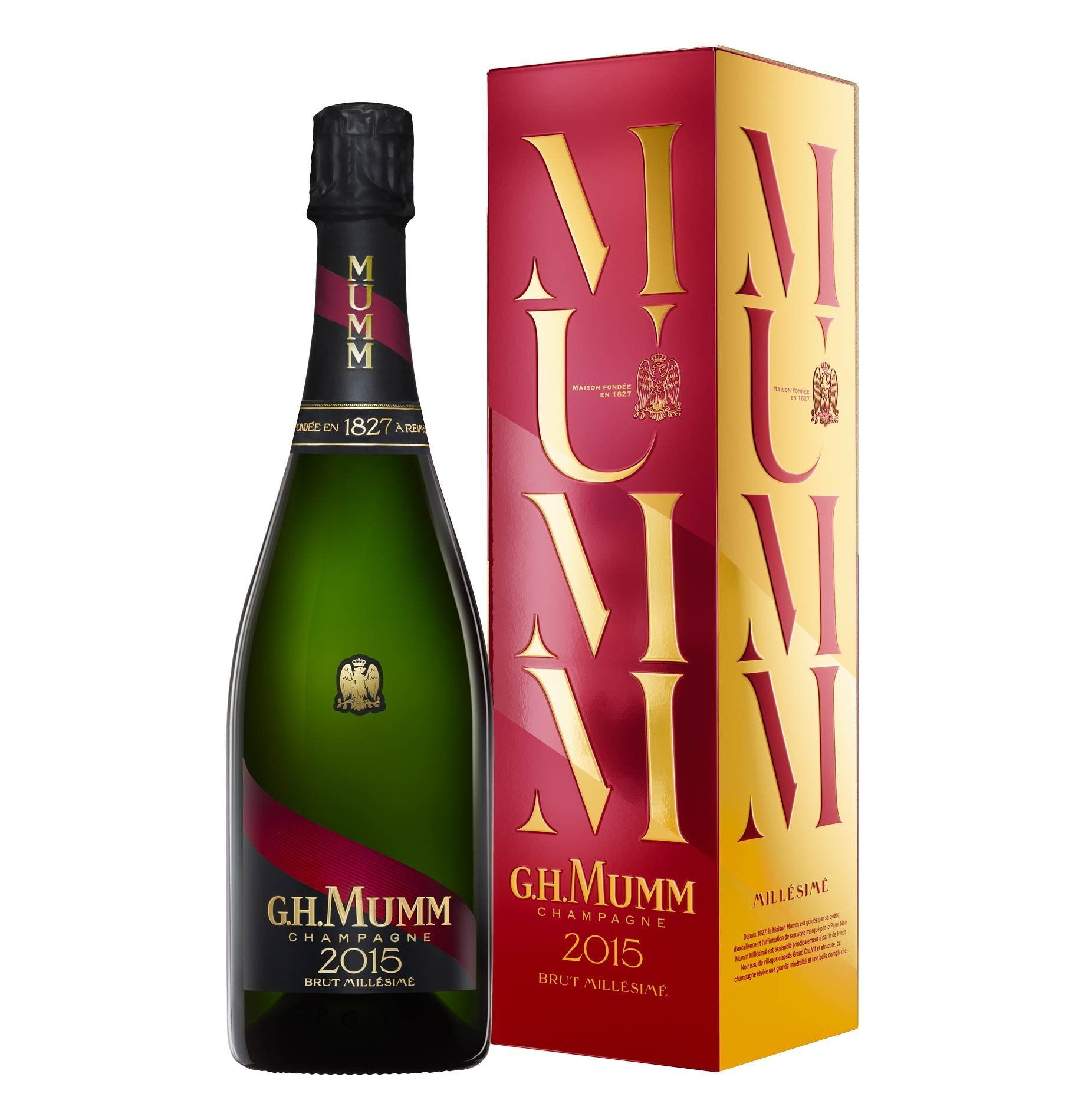 Champagne Brut "Millésimé" 2015 - G.H. Mumm (astuccio)
