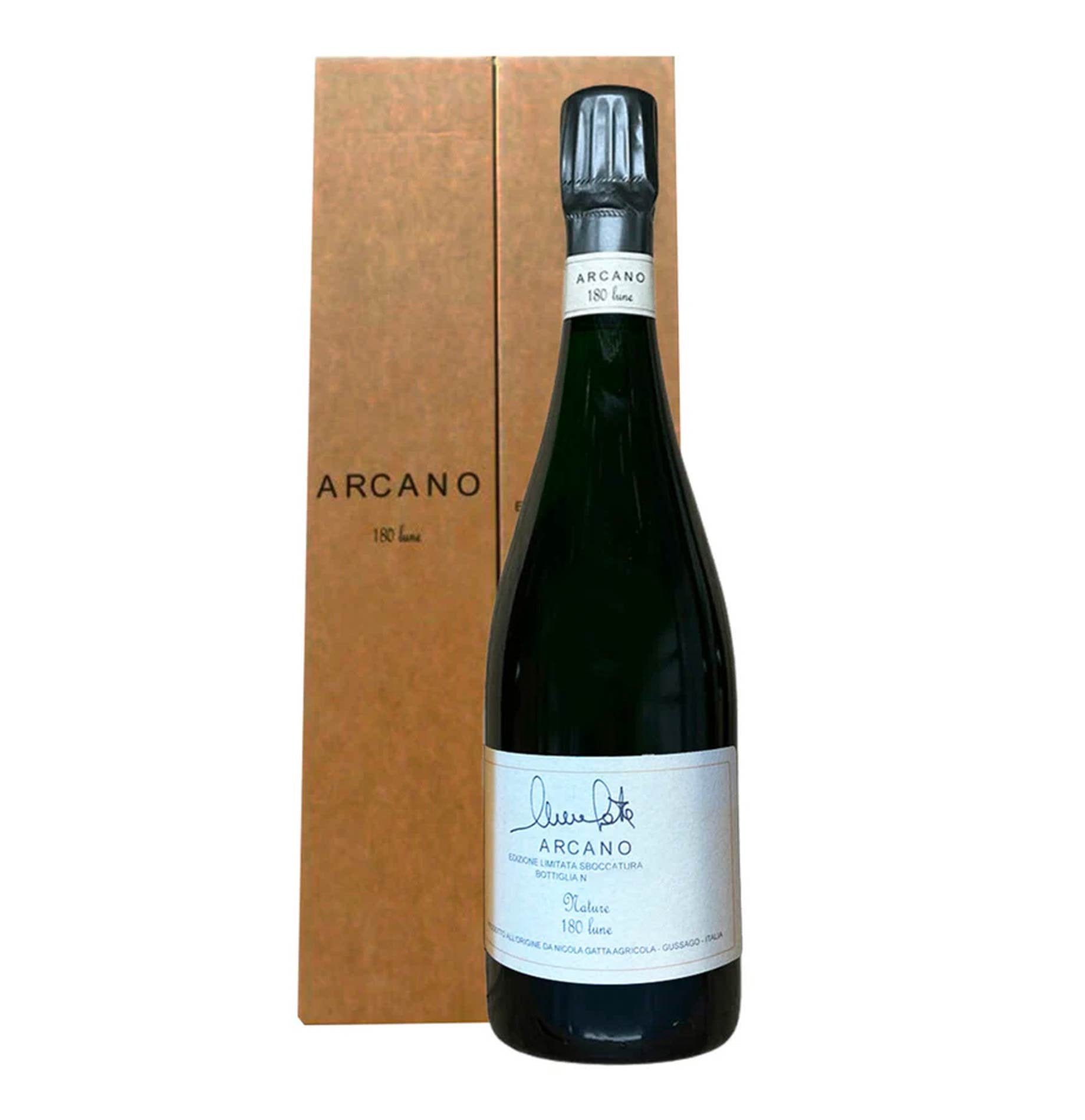 Spumante Metodo Classico Nature "Arcano 180 Lune" - Nicola Gatta (astucciato)