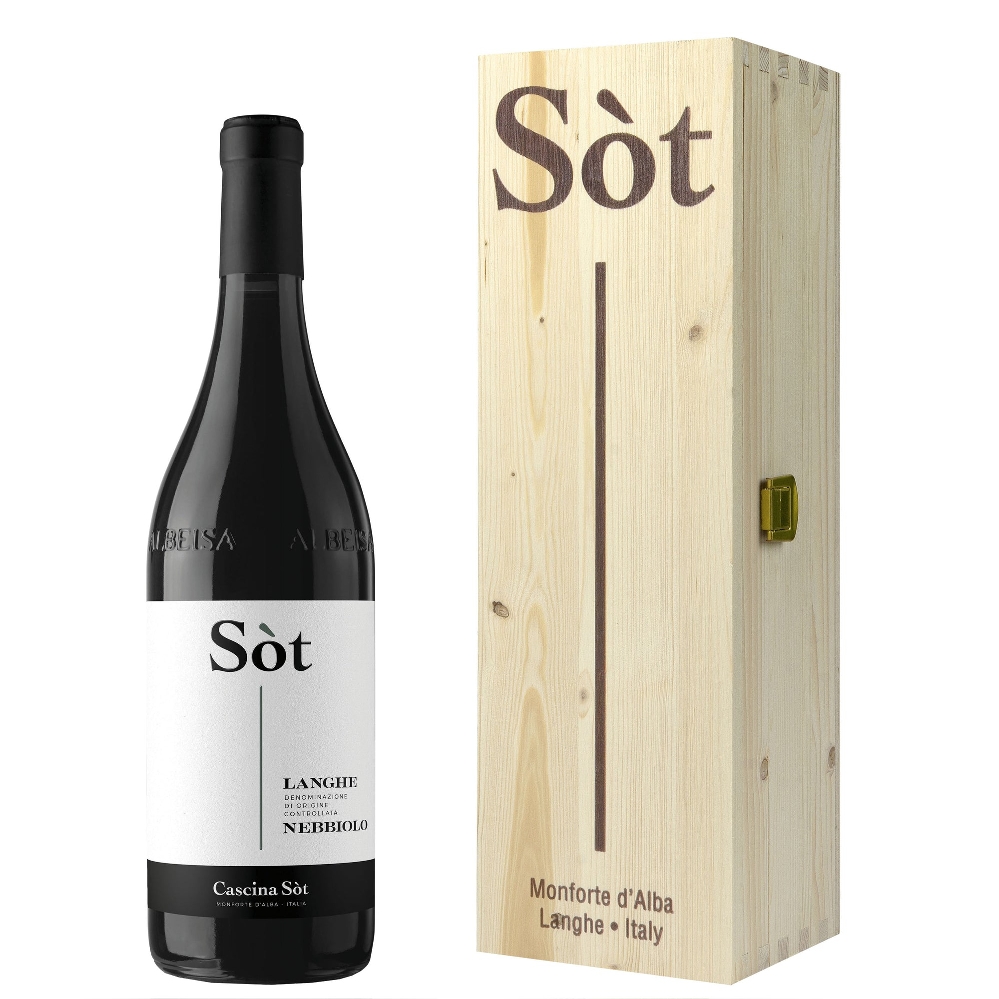 Langhe Nebbiolo DOC 2023 - Cascina Sòt (cassetta di legno)