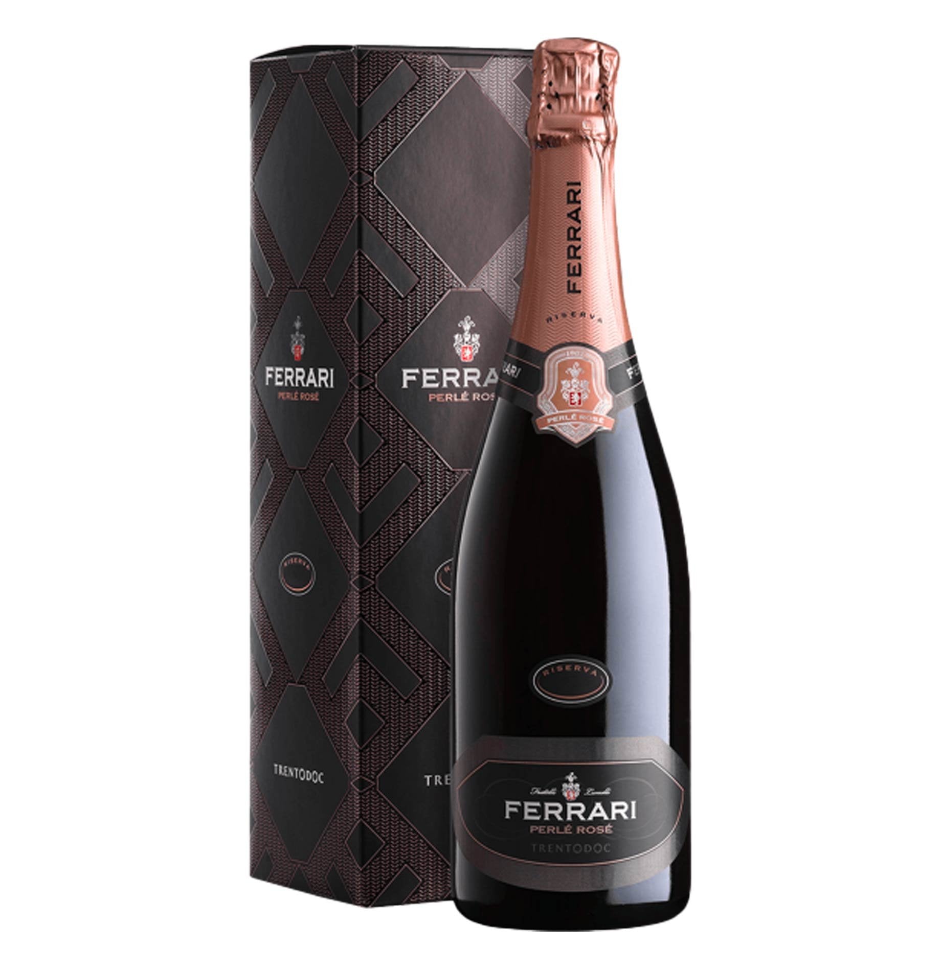 Trento Riserva DOC “Perlé Rosé” 2018 - Ferrari (astuccio)