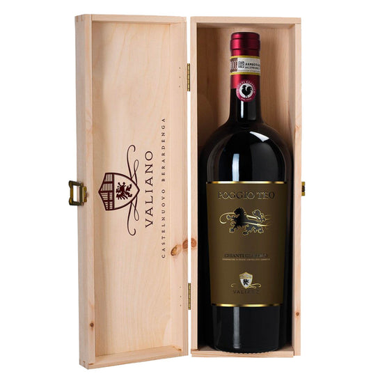 Chianti Classico Riserva DOCG "Poggio Teo" Magnum 2020 - Valiano (cassetta di legno)