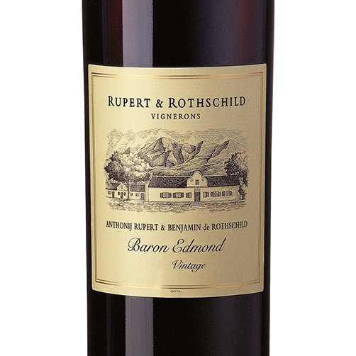 South Africa Western Cape Red "Baron Edmond" 2020 - Rupert & Rothschild Vignerons