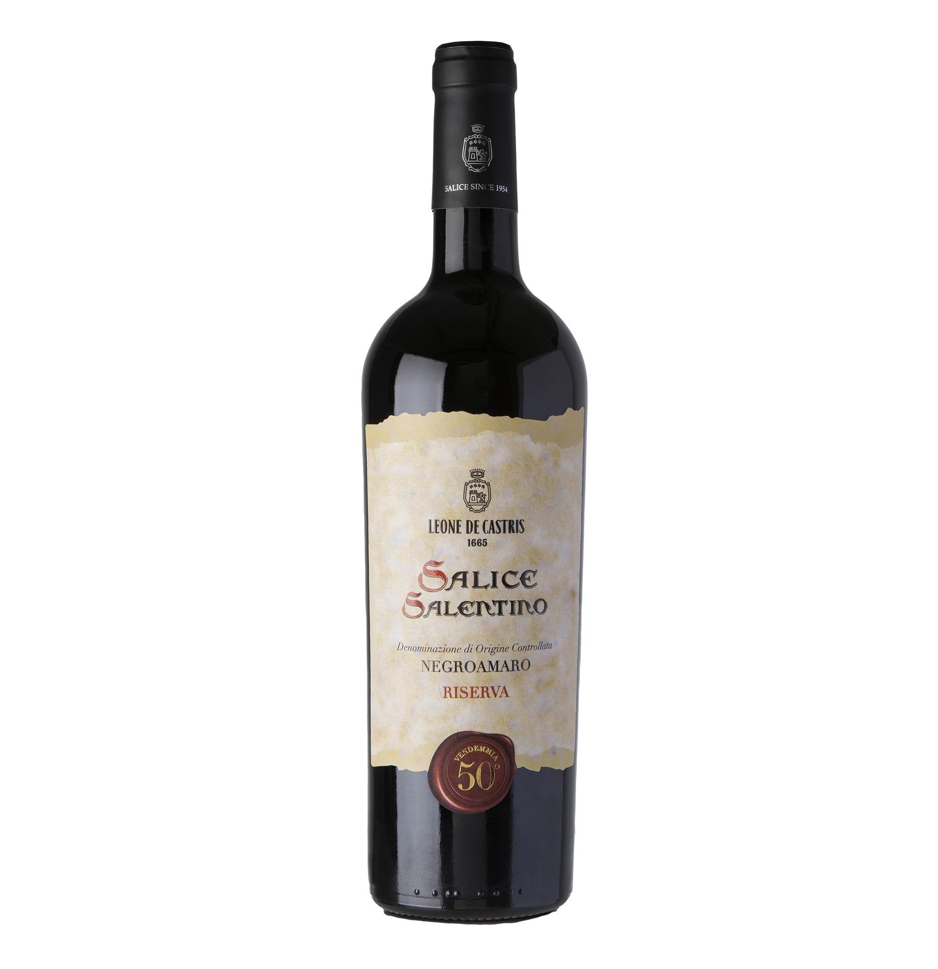 Salice Salentino Rosso Riserva DOC "50° Vendemmia" 2021 - Leone de Castris