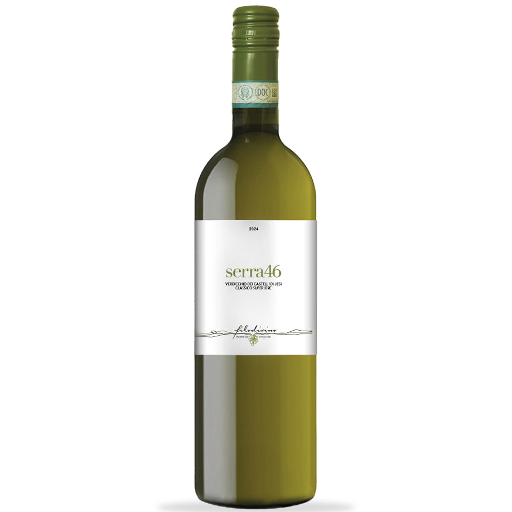 Verdicchio dei Castelli di Jesi Classico Superiore DOC "Serra 46" biologico 2025 - Filodivino (tappo a vite)