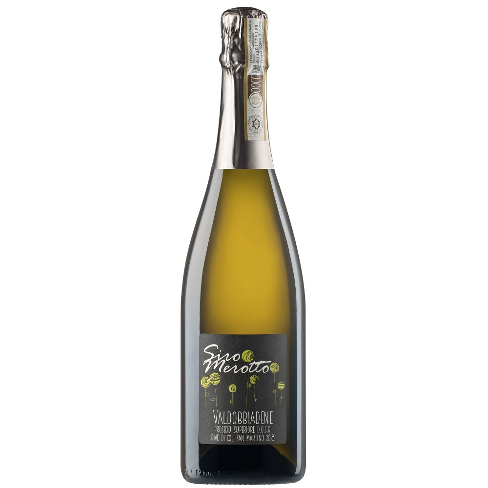 Valdobbiadene Prosecco Superiore DOCG "Rive di Col San Martino" Extra Brut 2019 - Siro Merotto