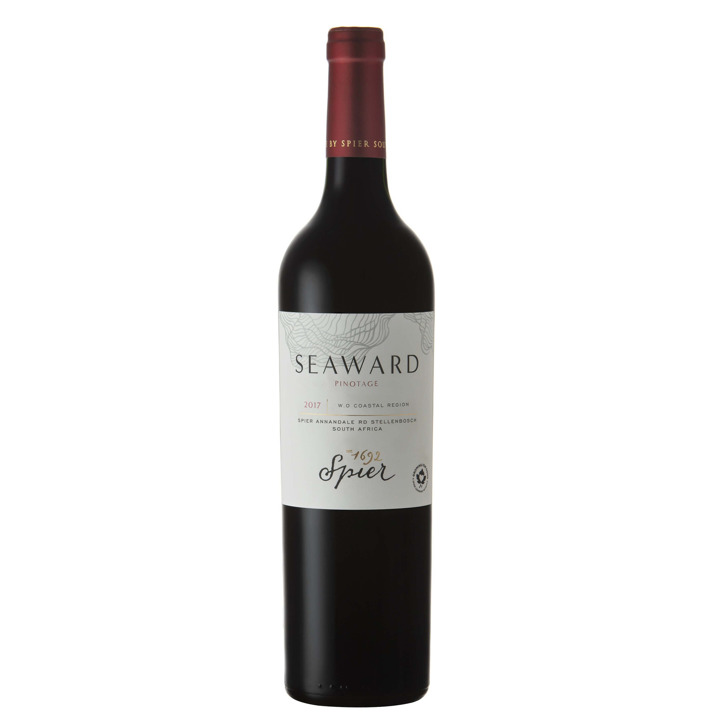 Stellenbosch Pinotage "Seaward" 2022 - Spier